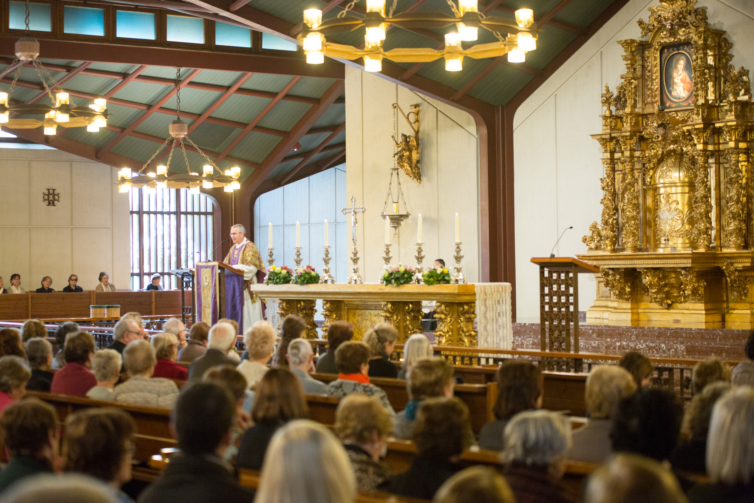 Misa en el Oratorio de Santa María de Bonaigua